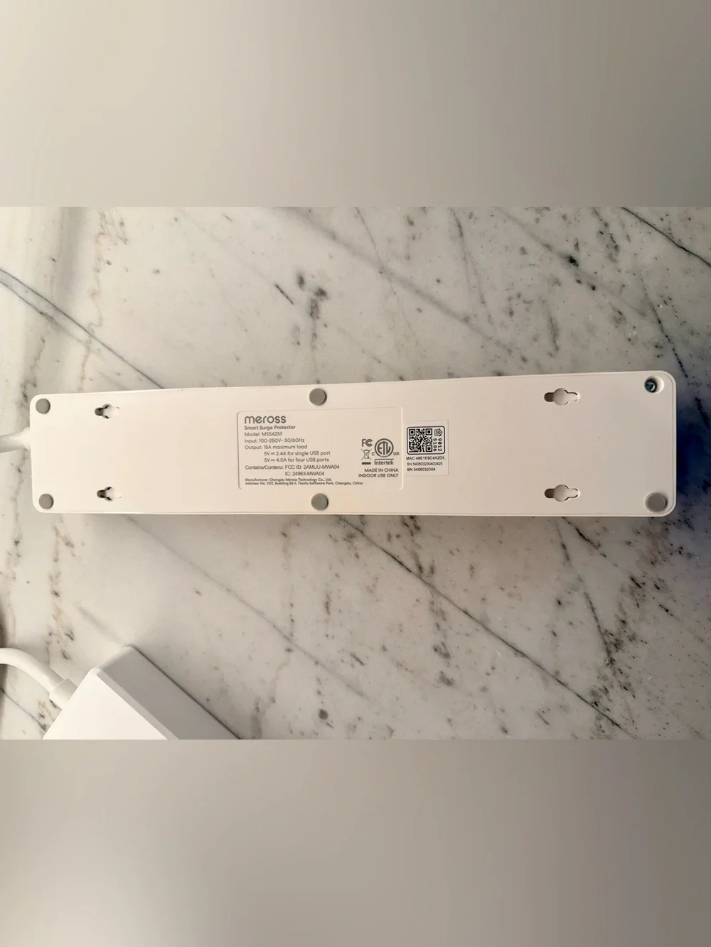 Meross Power Strip Apple HomeKit, Siri, Alexa, Google Home and SmartThings, WiFi